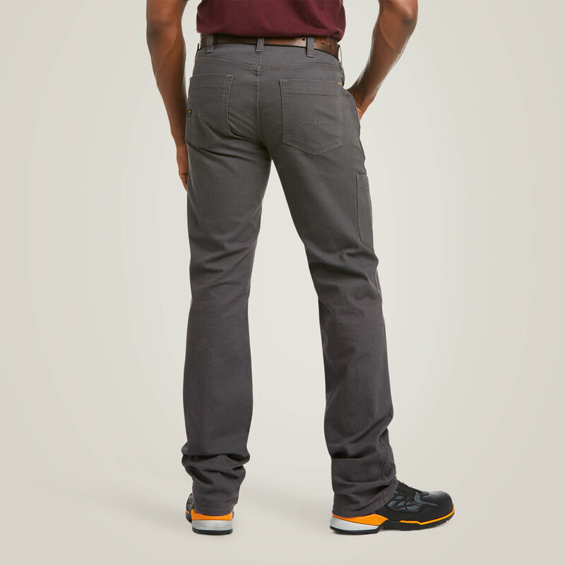 Ariat Men's Rebar M4 Low Rise DuraStretch Made Tough Stackable Straight Leg Pant 10030250