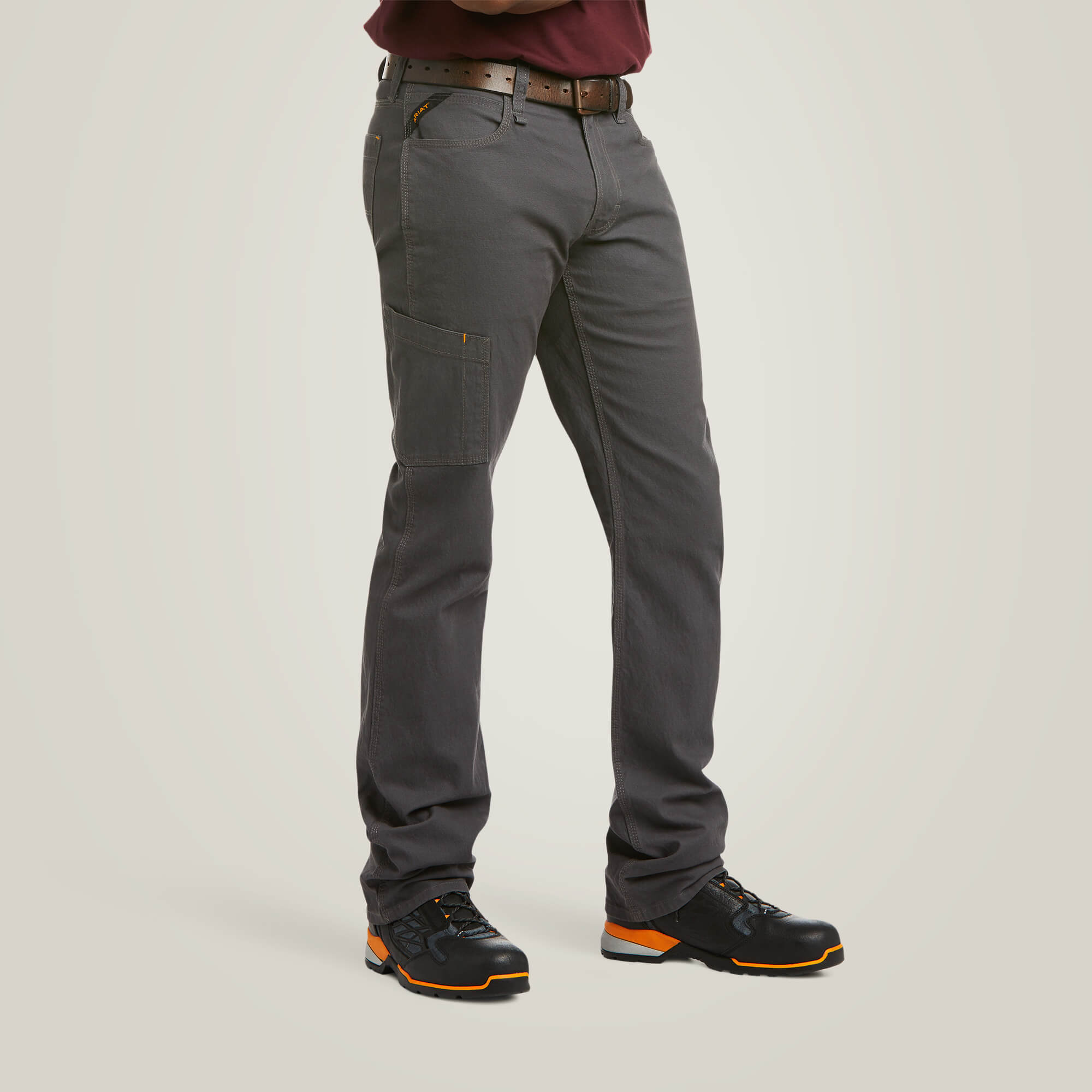 Ariat Men's Rebar M4 Low Rise DuraStretch Made Tough Stackable Straight Leg Pant 10030250