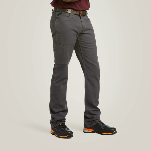 Ariat Men's Rebar M4 Low Rise DuraStretch Made Tough Stackable Straight Leg Pant 10030250