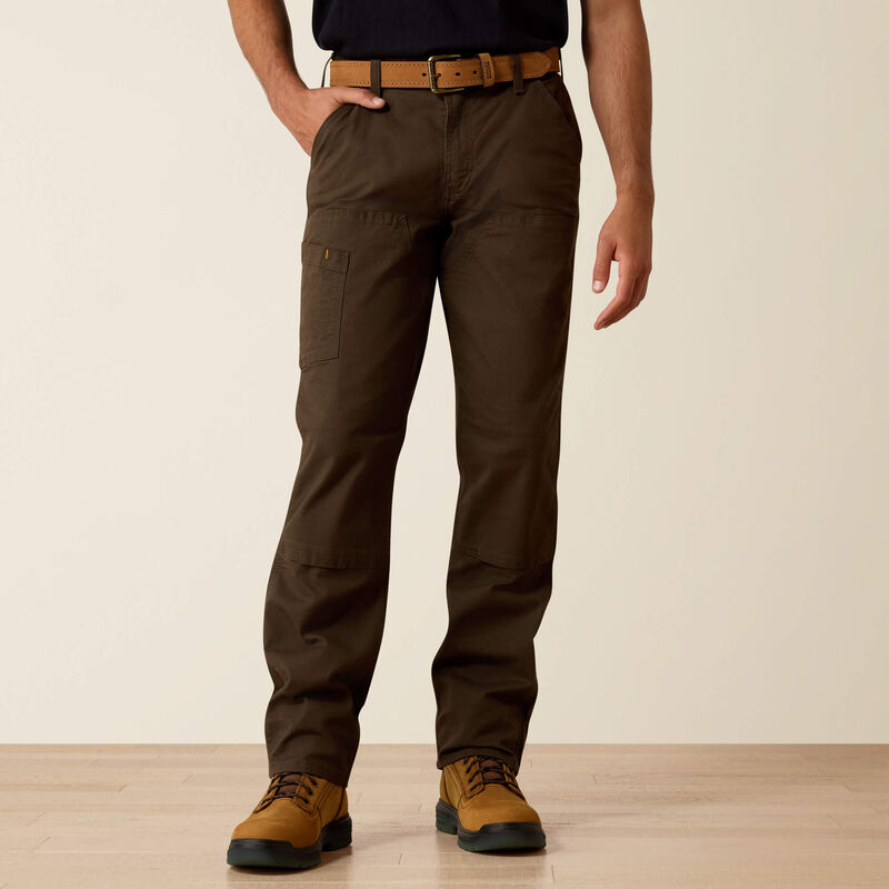 Ariat Men's Rebar M4 Relaxed DuraStretch Made Tough Double Front Straight Pant 10034624