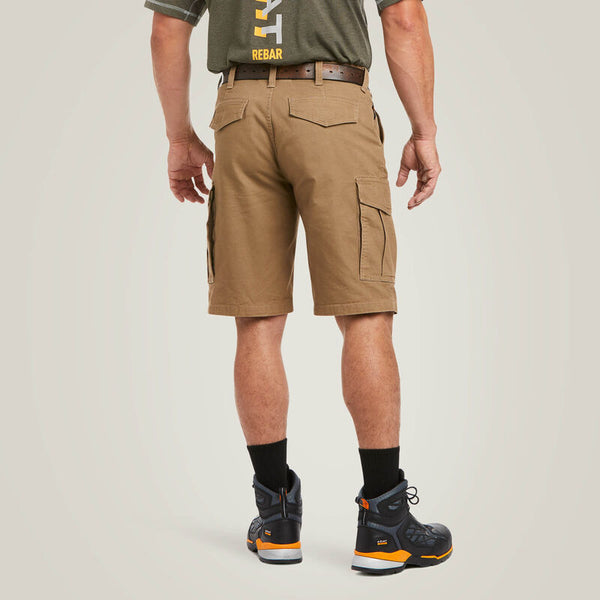 Ariat Men's Rebar DuraStretch Made Tough Cargo 11" Short -10034680