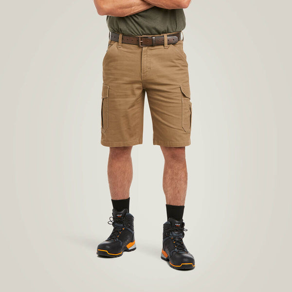 Ariat Men's Rebar DuraStretch Made Tough Cargo 11" Short -10034680