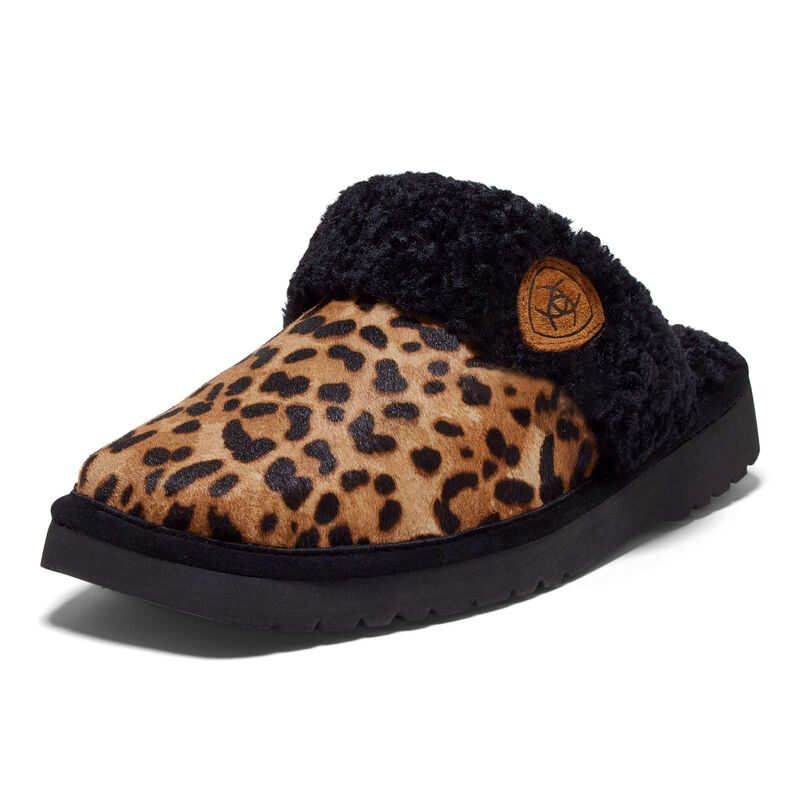 Ariat Ladies Cheetah Jackie Square Toe Slippers-10039061