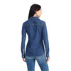 Ariat Ladies Farriday Denim Shirt - Bluelight - 10042258