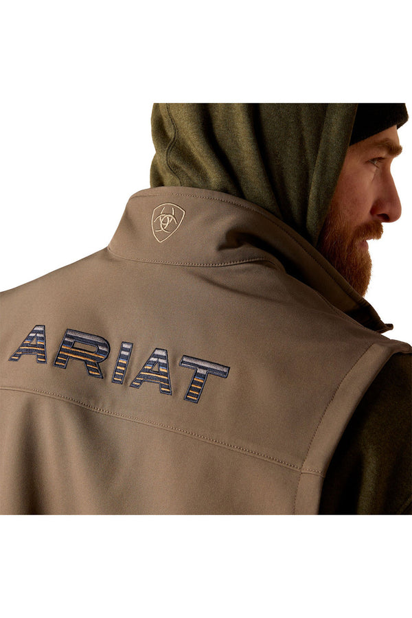 Ariat Men's Logo 2.0 Softshell Banyan Bark Vest 10046614