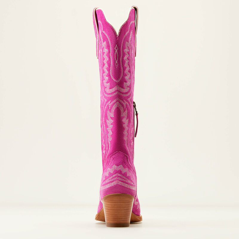 Ariat Ladies Casanova Western Boot Haute Pink Suede 10046859