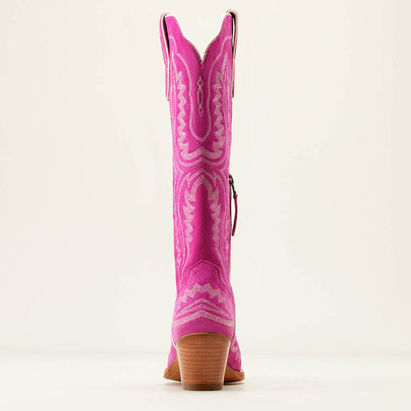 Ariat Ladies Casanova Western Boot Haute Pink Suede 10046859
