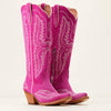 Ariat Ladies Casanova Western Boot Haute Pink Suede 10046859