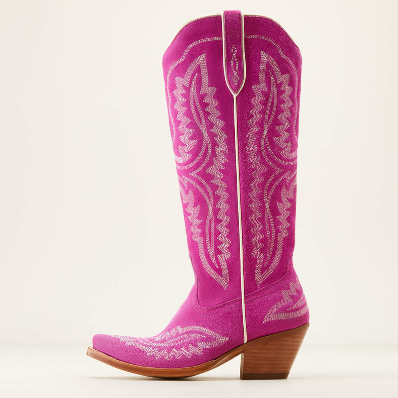 Ariat Ladies Casanova Western Boot Haute Pink Suede 10046859