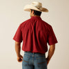 Ariat Men's 360 Airflow Classic Fit Shirt Merlot 10048569