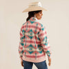 Ariat Ladies Ranger 1/2 Zip Sweatshirt - Tiffany Print - 10048636