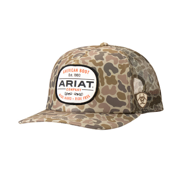 Ariat Logo Camo Ball Cap - A3000871156