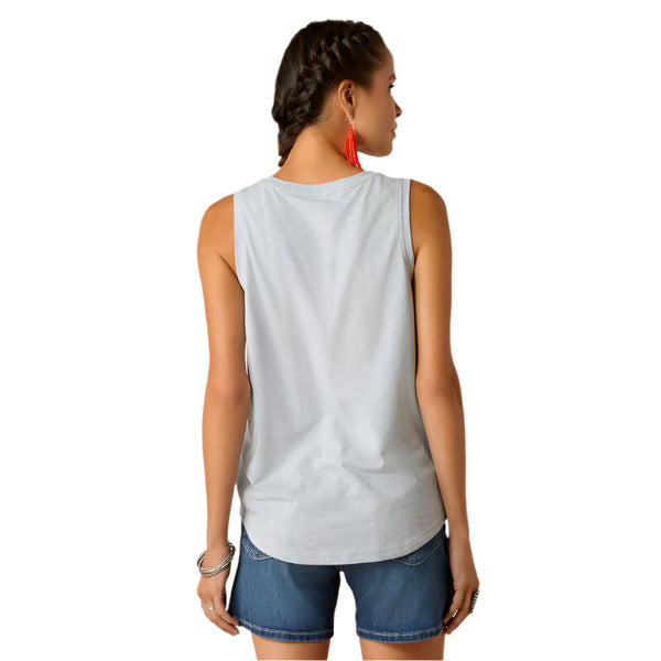 Ariat Ladies American Pride Tank - Chambray Blue - 10051296