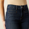 Ariat Ladies High Rise Alex Flare Jeans - Midnight - 10053531