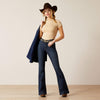 Ariat Ladies High Rise Alex Flare Jeans - Midnight - 10053531