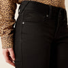 Ariat Ladies Perfect Rise Ella Boot Cut Jeans - Black - 10053533