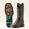 Ariat Ladies Gillete Western Boot - Arizona Brown / Marble Brown - 10053606