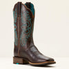 Ariat Ladies Gillete Western Boot - Arizona Brown / Marble Brown - 10053606