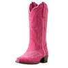 Ariat Youth Casanova Western Boot - Haute Pink Suede - 10053780