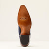 Ariat Ladies Jukebox Western Boot - Polo Blue Suede - 10053793