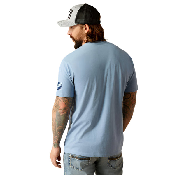 Men's Ariat Shield Flag T-Shirt - 10054195