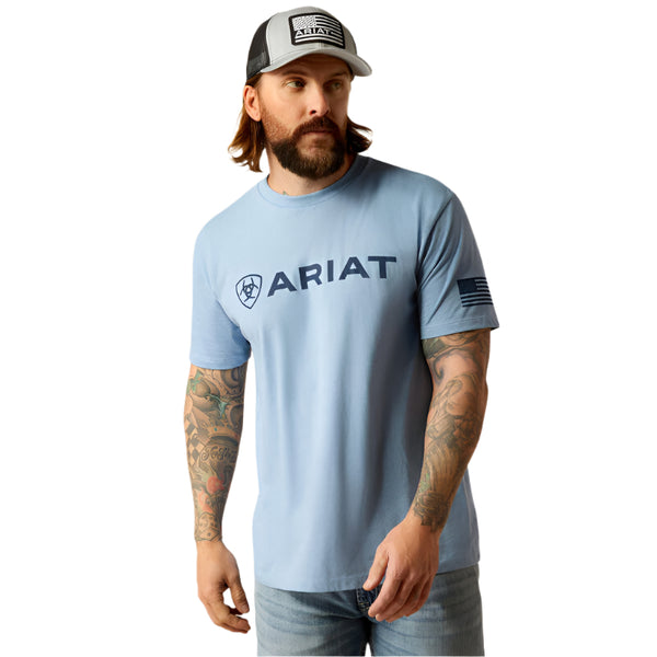 Men's Ariat Shield Flag T-Shirt - 10054195