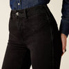Ariat Ladies High Rise Dixie Slim Trouser Jeans - Black - 10054301