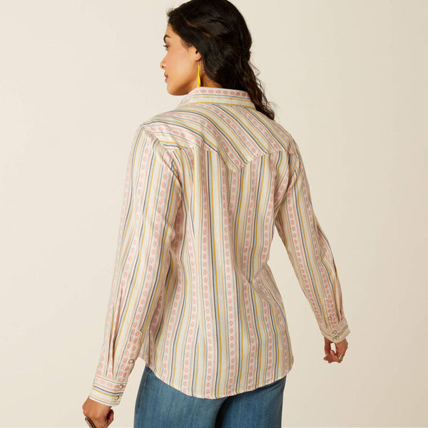 Ariat Ladies Alyssa Shirt - Carnation Dobby - 10054777