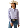 Ariat Ladies Team Kirby Stretch Shirt - Sweet Lavender - 10055082