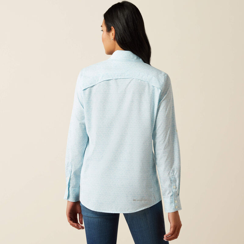 Ariat Ladies VenTek Stretch Shirt - Deco Watercolor - 10055207