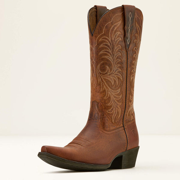 Ariat Ladies Heritage X Toe StretchFit Western Boot - 10061307