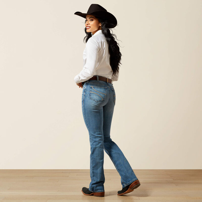 Ariat Ladies High Rise Rowyn Boot Cut Jean - 10061735
