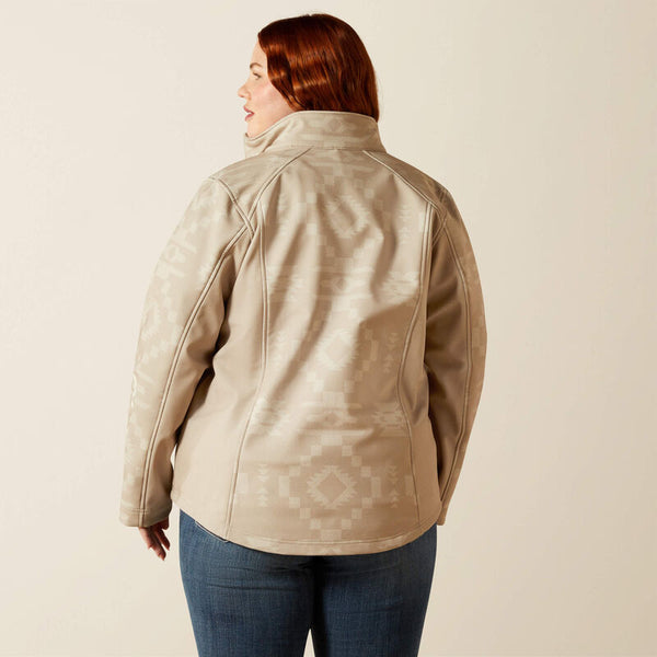 Ariat Ladies Logo Softshell Print Jacket -10062212