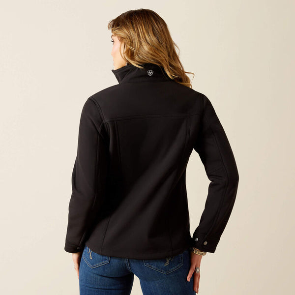 Ariat Ladies Berber Back Softshell Jacket - Black - 10062258