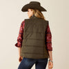 Ariat Ladies Grizzly Quilted Vest - Earth - 10062267