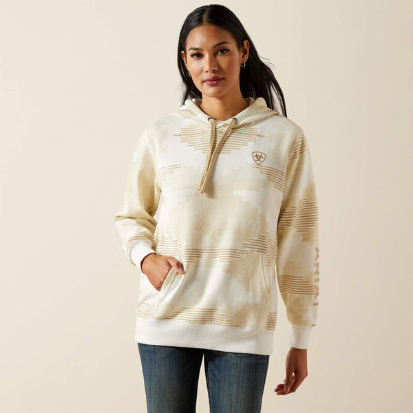 Ariat Ladies Logo 2.0 Hoodie - Sedonya Print - 10062290