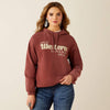 Ariat Ladies Essential Hoodie - Burnt Russet Heather - 10062309