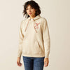 Ariat Ladies Stitch Hoodie - Oyster Grey - 10062310