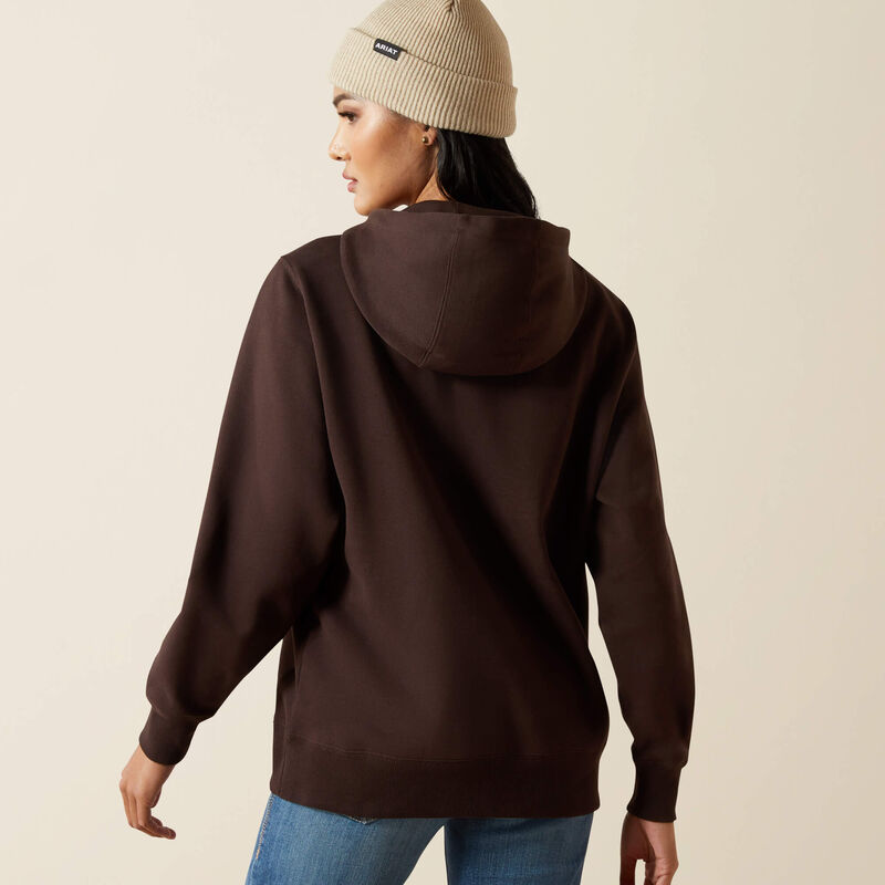 Ariat Ladies Stitch Hoodie - Mole - 10062313