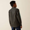 Ariat Boys Team Philbert Classic Fit Shirt - Black/Teal - 10062397