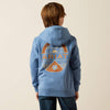 Ariat Boy's Sun Valley Circle Hoodie - Coronet Blue - 10062463