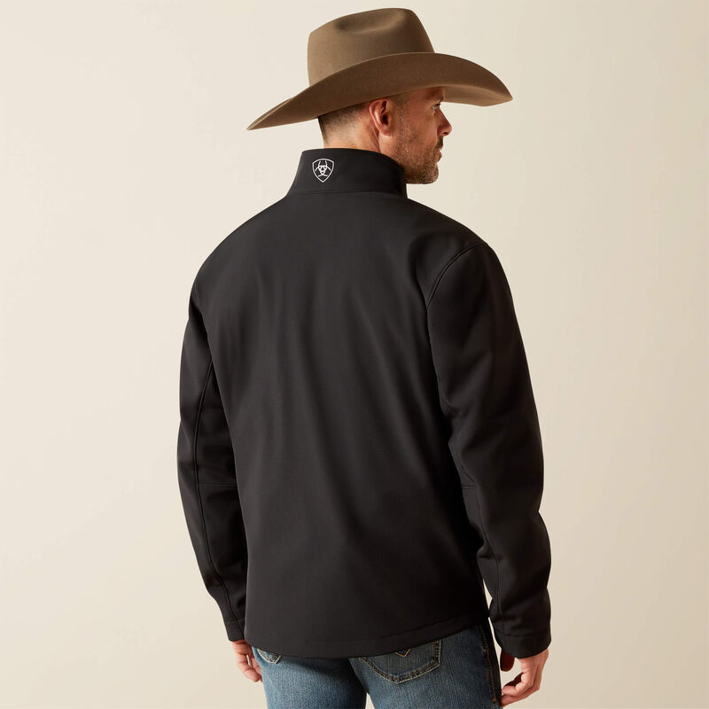 Ariat Men's Logo Softshell Jacket Black 10062578