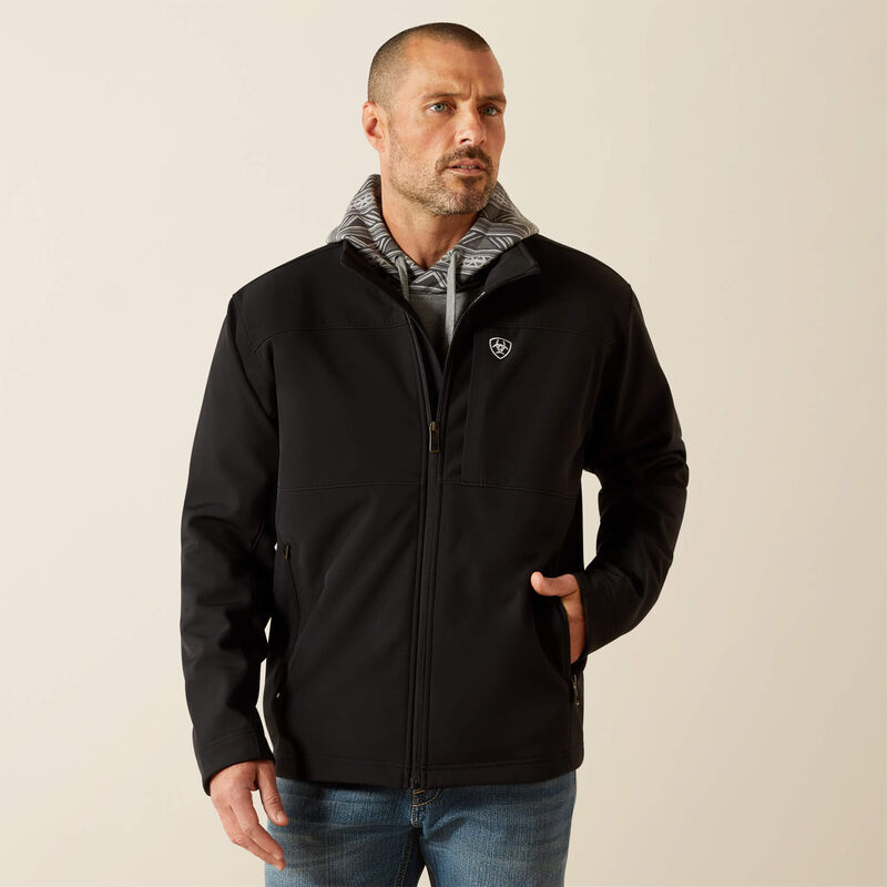 Ariat Men's Vernon Softshell Jacket - Black - 10062596