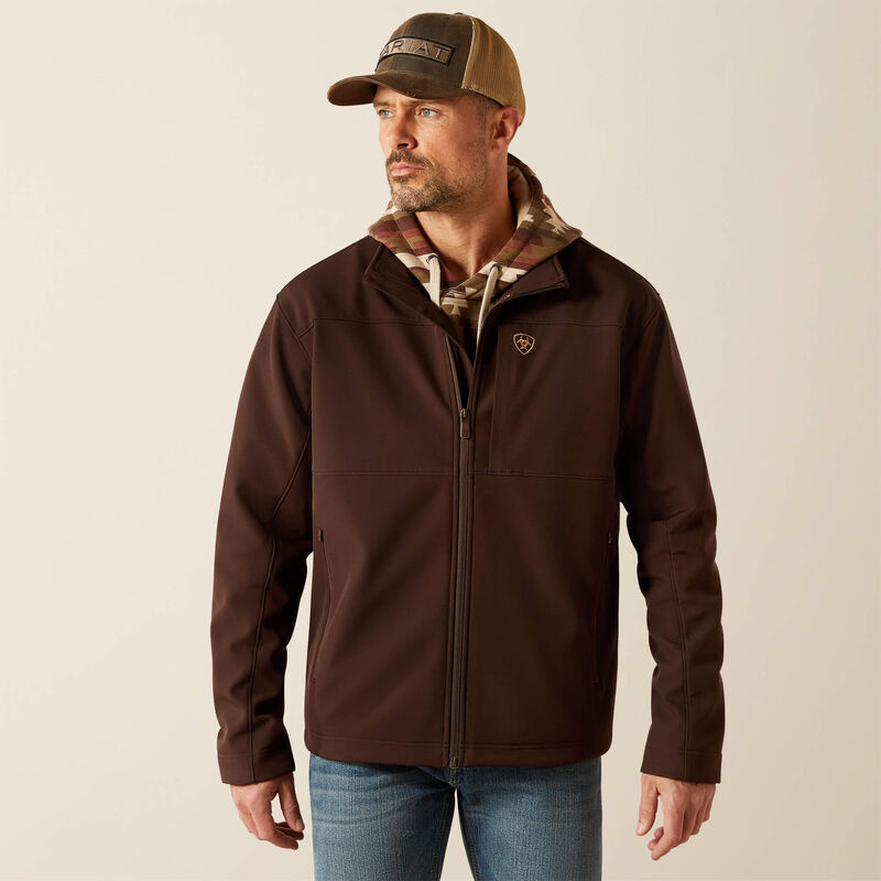 Ariat Men's Vernon Softshell Jacket - Coffee Bean - 10062597