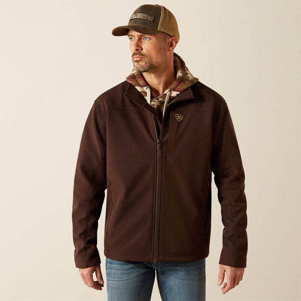 Ariat Men's Vernon Softshell Jacket - Coffee Bean - 10062597