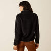 Ariat Ladies Berber Snap Front Sweatshirt - Black - 10062612