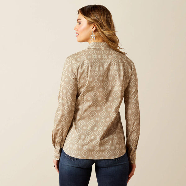 Ariat Ladies Team Kirby Stretch Shirt - Lone Ridge - 10062657