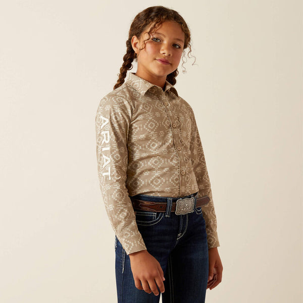 Ariat Girls Team Kirby Shirt - Lone Ridge - 10062683
