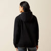Ariat Ladies Booted Logo Hoodie - Black - 10062734