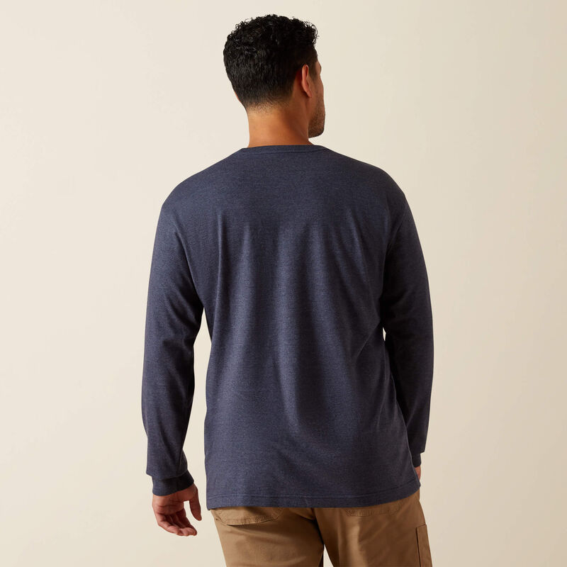 Ariat Men's Rebar Cotton Strong Standard Logo Pocket T-Shirt 10062755